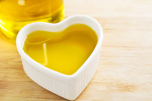 Aceites saludables para el corazón — Foto de Stock