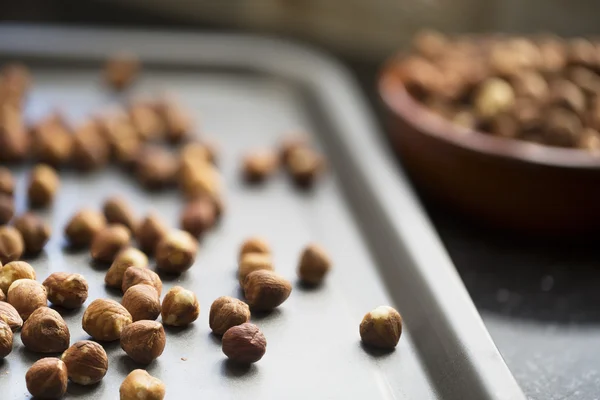 Torrefazione Nocciole — Foto Stock