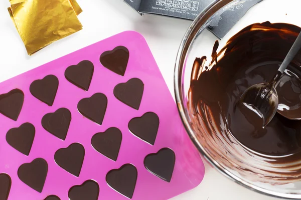 Making Chocolate — Stock Photo, Image