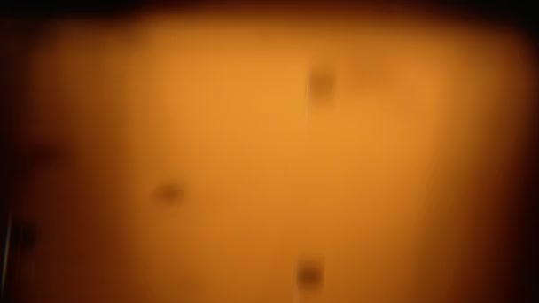 Flickering Abstract Orange Background — Stock video