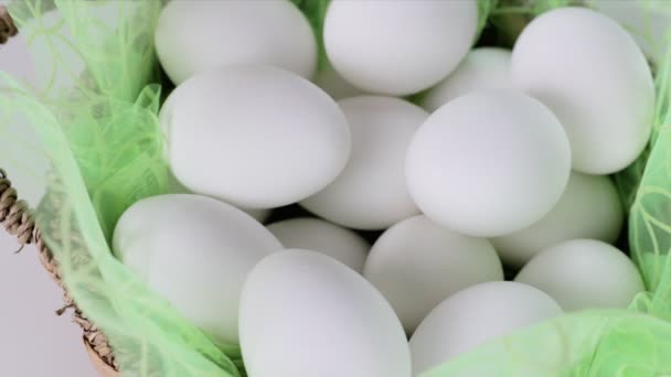 Removing Egg from Basket. — Stock videók