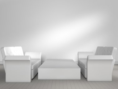 3D modern iç
