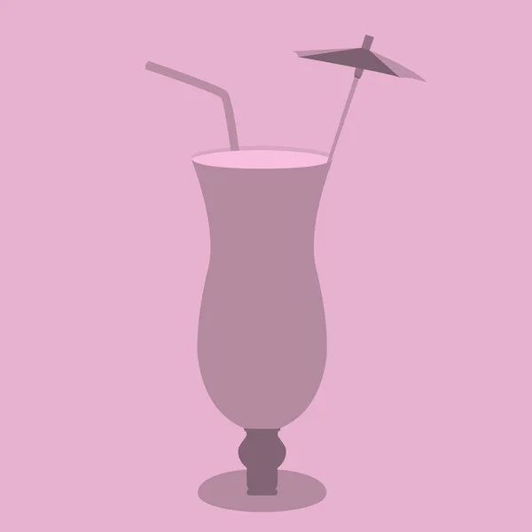 Bicchiere da cocktail — Vettoriale Stock