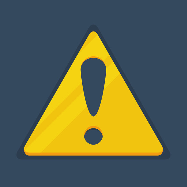 Знак плоского предупреждения
