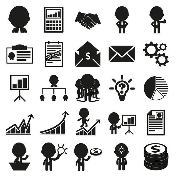 Business icons set — Stock Vector