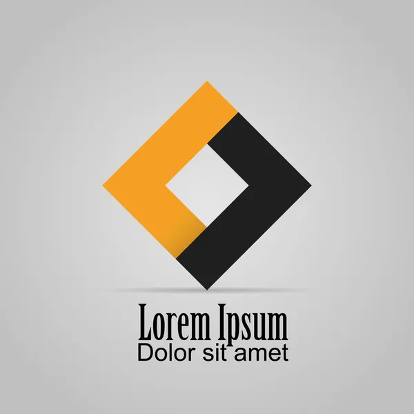 Vektör logo tasarımı — Stok Vektör