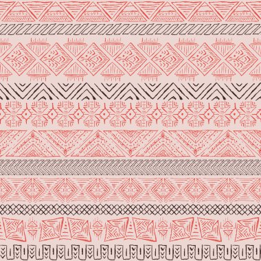 vektör retro desenli. Aztek arka plan.