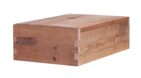 Stare pudełko wykonane z drewna — Zdjęcie stockowe