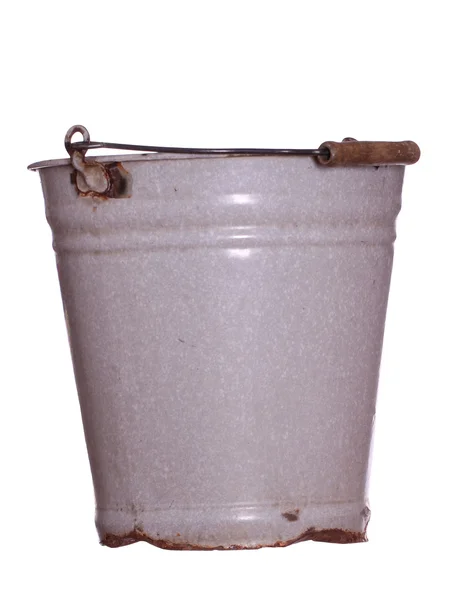 Rezavý kbelík — Stock fotografie