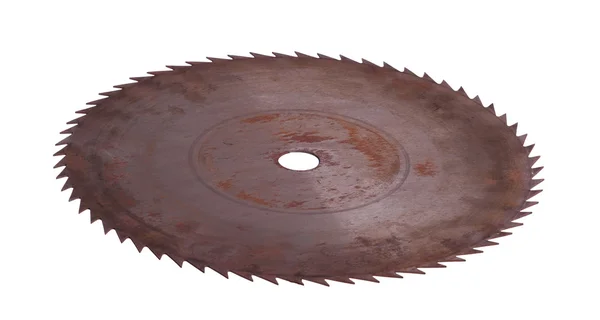 Rusty saw — Stock Photo, Image