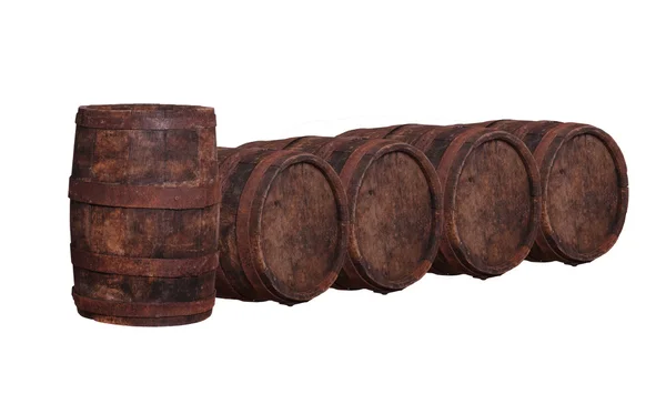 Wooden barrel — Stock Photo, Image