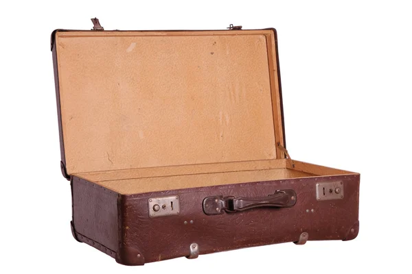 Régi bőrönd Stock Kép