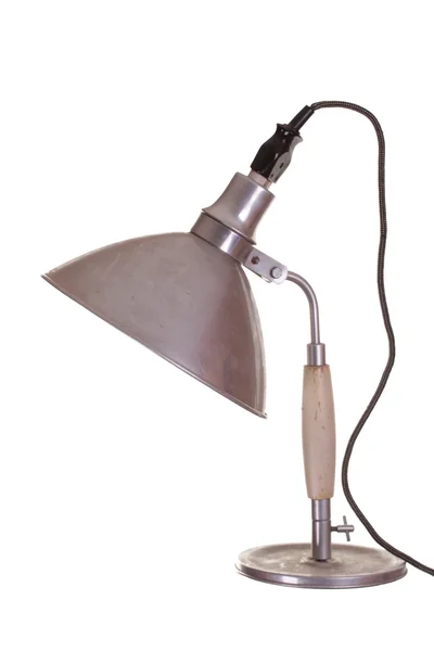 Alte Schreibtischlampe — Stockfoto