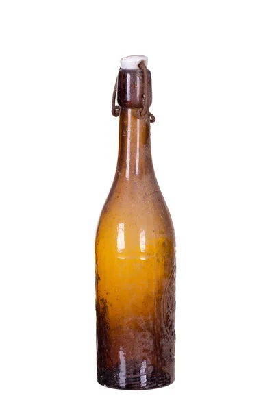 Very old dusty bottle — Stock Photo, Image