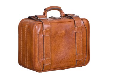 eski kahverengi çanta