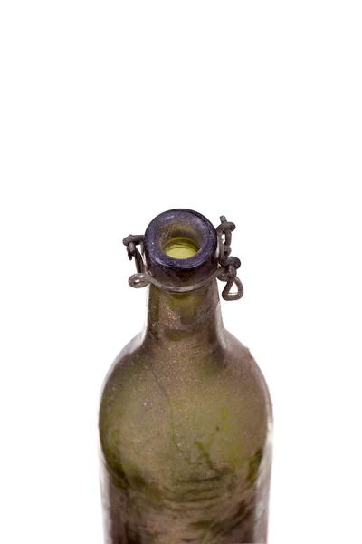 Very old dusty bottle — Stock Photo, Image