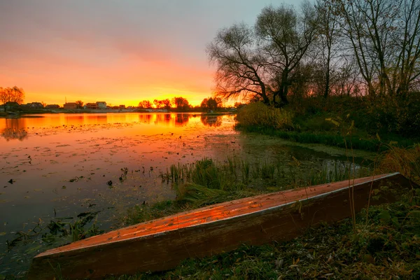 sabah gündoğumu peyzaj
