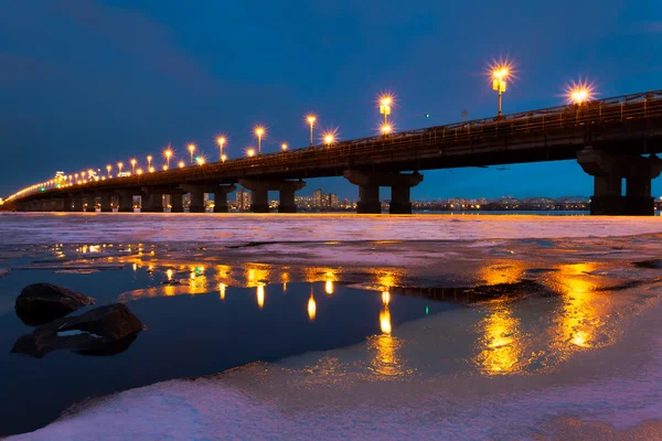 A bridge night scape — Stock Photo, Image