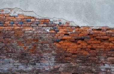 Tuğla duvar dokusunun arkaplanı
