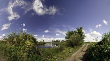 sıcak yaz gününde