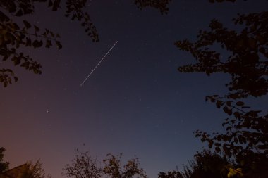 manzara günbatımı Nehri üzerinde