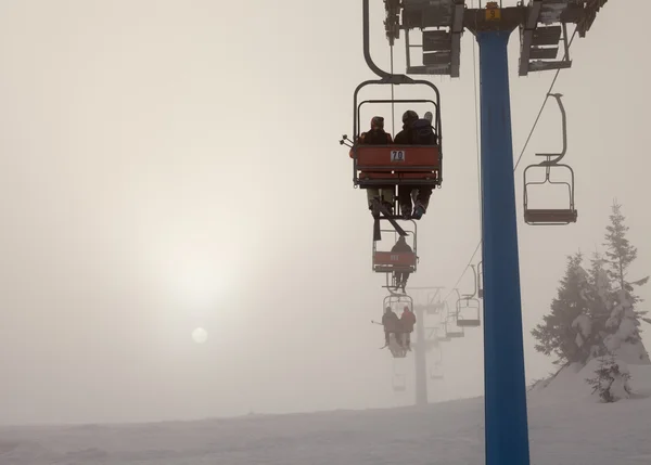 Ski lift — Stock Photo, Image