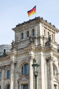 reichstag Binası Seat Alman parlament, berlin, Almanya.