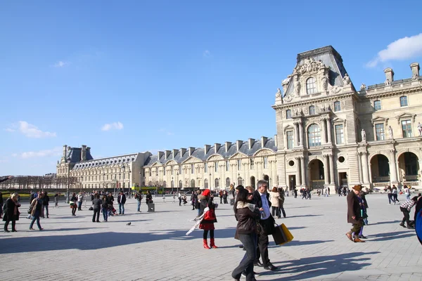 Louvre Parigi — Foto Stock