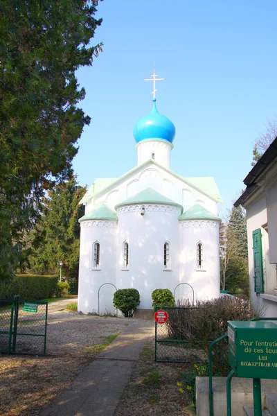 Na przedmieściach Paryża, rosyjski cmentarz, Francja — Zdjęcie stockowe