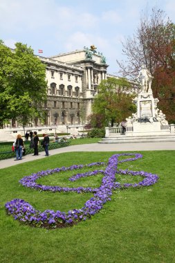 mozart Vienna.Monument