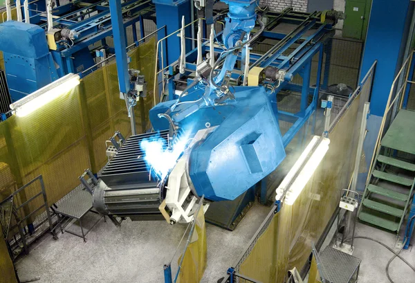 Automated welding — Stock Photo, Image