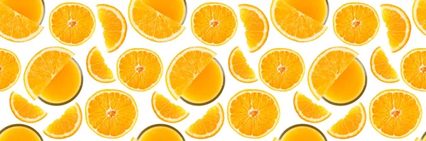 Oranžový Vzor Ovoce Zralé Pozadí — Stock fotografie