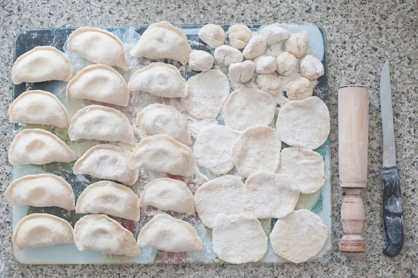 Gnocchi crudi — Foto Stock