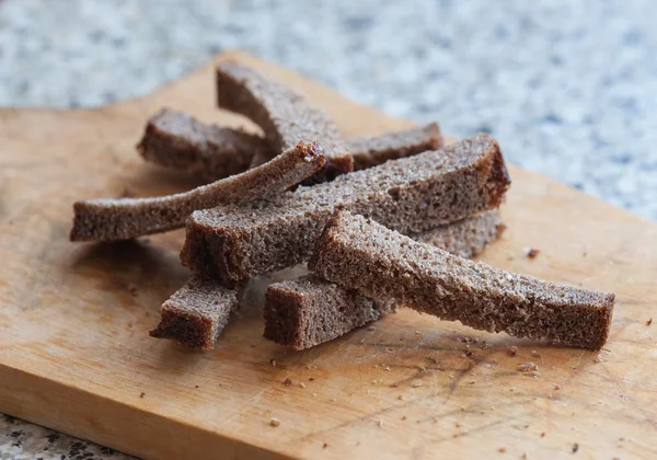 Rye croutons — Stock Photo, Image