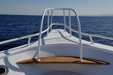 Yat güverte öğeleri. Yakın çekim.