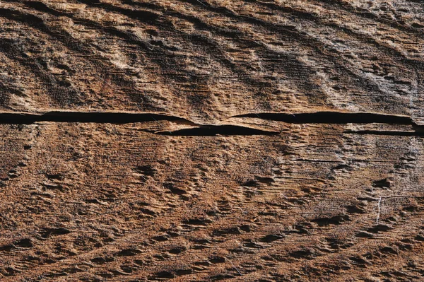 Odlade Gamla Trä Textur Med Sprickor — Stockfoto