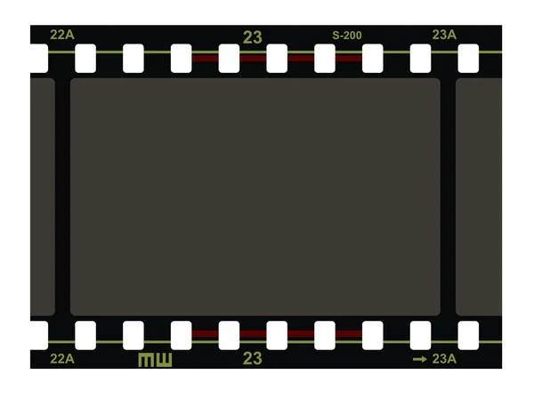 Modèle de bande de film — Image vectorielle