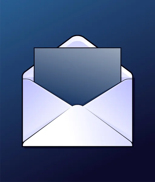 Enveloppe postale — Image vectorielle
