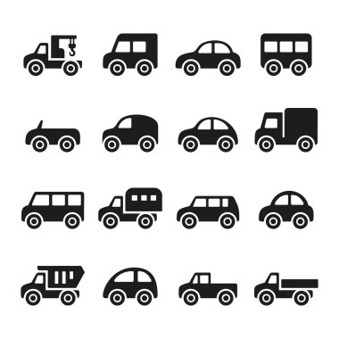 arabalar Icon set
