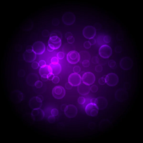 Fundal cu bule violet — Vector de stoc