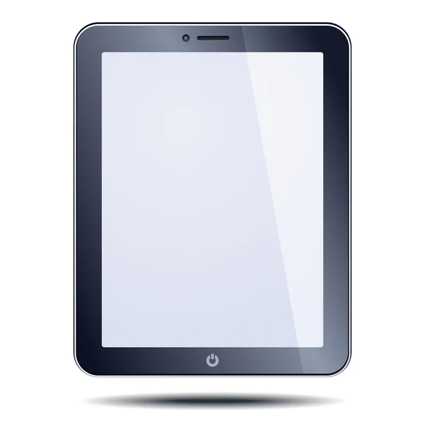 Computador tablet pc realista —  Vetores de Stock