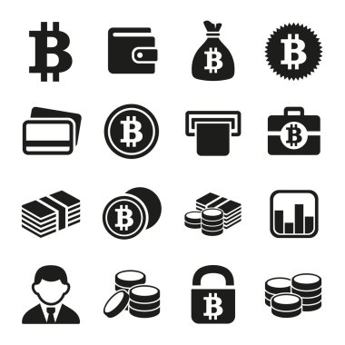 Bitcoin simgeleri ayarlandı
