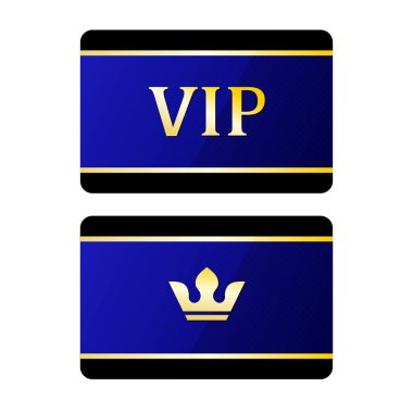 taç ile Vip kartcartões VIP com coroa