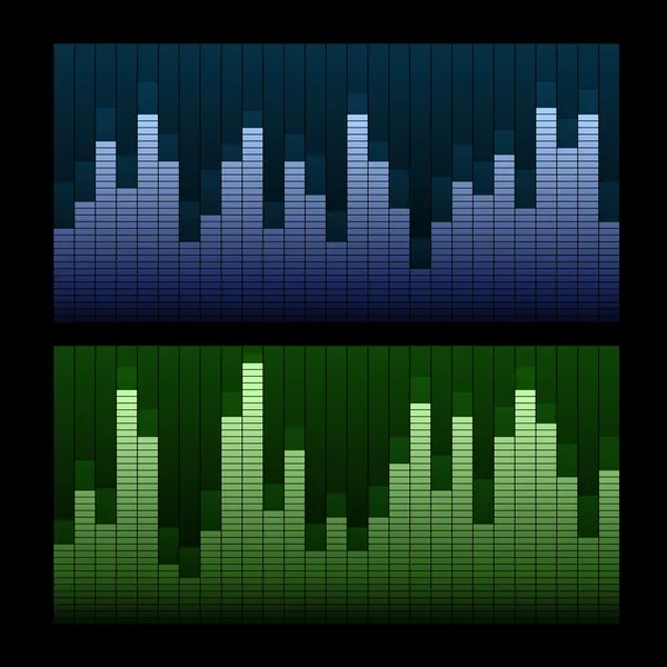 Equalizer vector background — Stock Vector