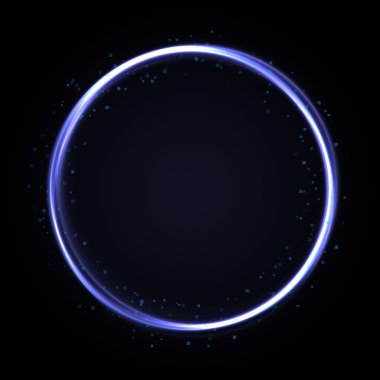 Soyut teknoloji daireleri vektör arkaplanı