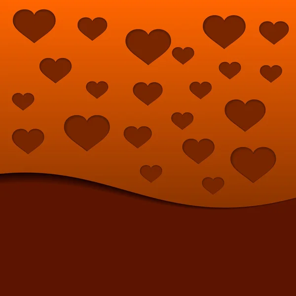 Día de San Valentín fondo abstracto . — Vector de stock