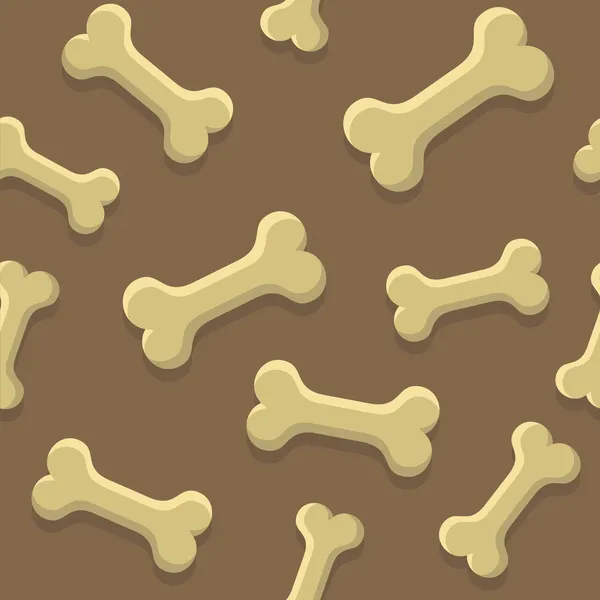 Os pour chien motif de texture sans couture — Image vectorielle