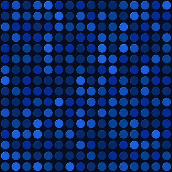 Fundo sem emenda abstrato azul com ponto de bolhas. Vetor — Vetor de Stock