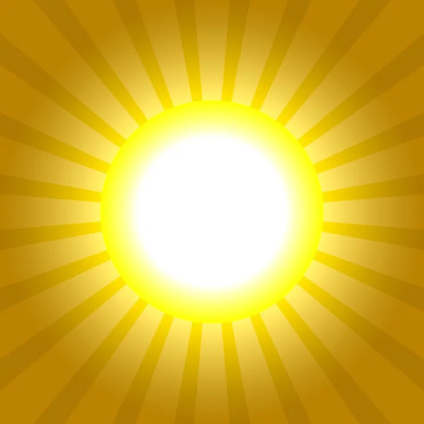 Sonnenstrahlen. Abstrakter Hintergrund. Vektor — Stockvektor