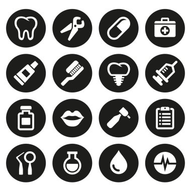Diş Icons set